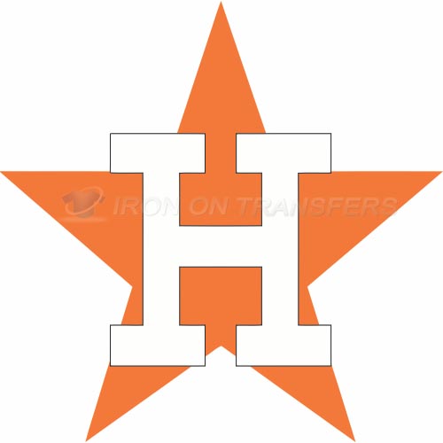 Houston Astros Iron-on Stickers (Heat Transfers)NO.1594